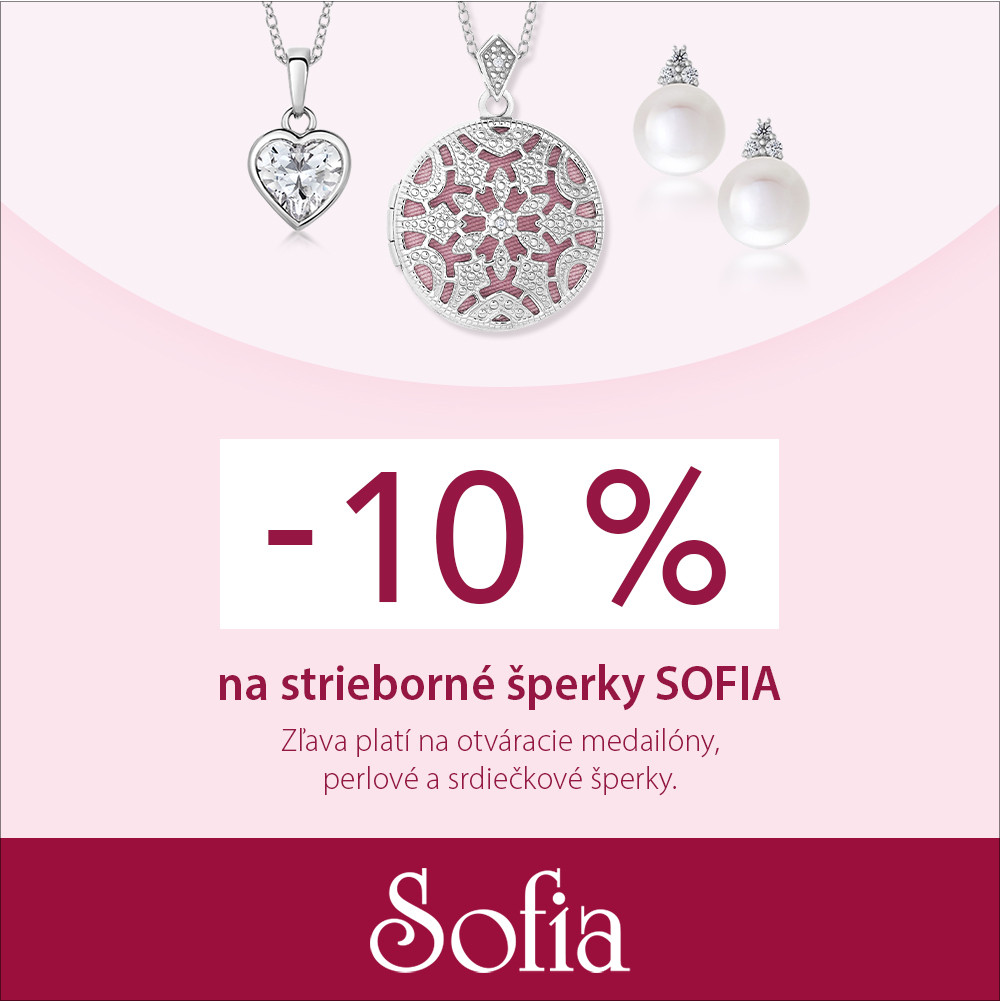 Selected silver jewelry from SOFIA is now 10% off!