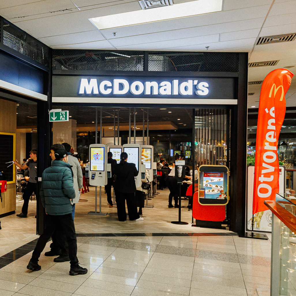 McDonald's is open!
