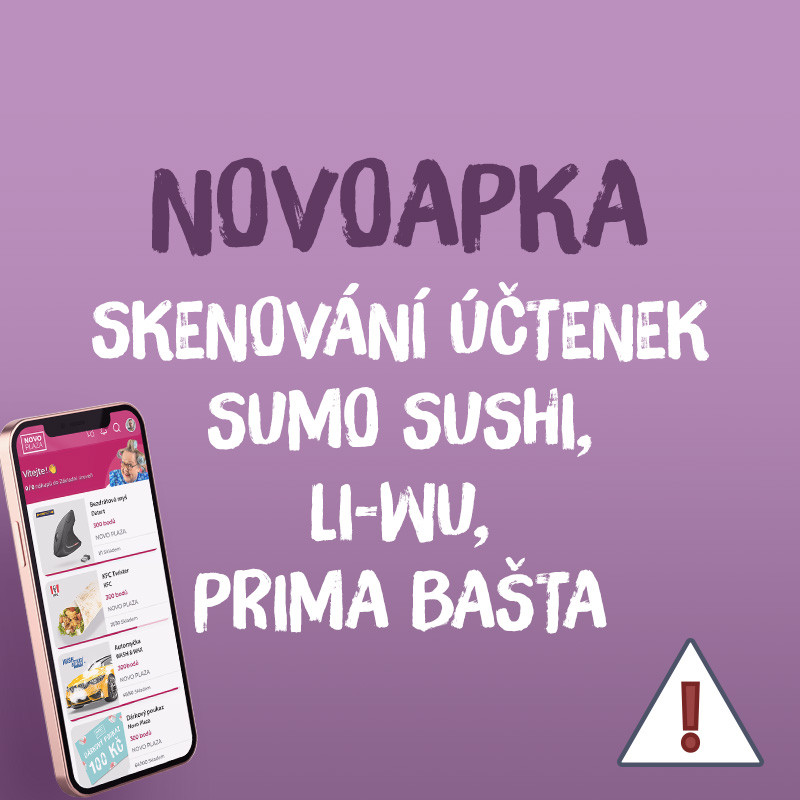 SKENOVÁNÍ ÚČTENEK SUMO SUSHI, LI-WU, PRIMA BAŠTA