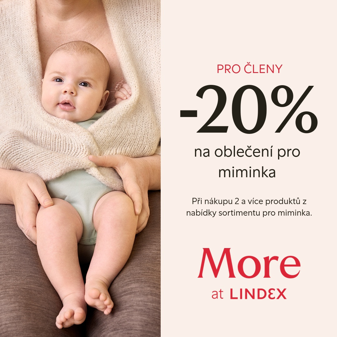 20% sleva na sortiment pro miminka
