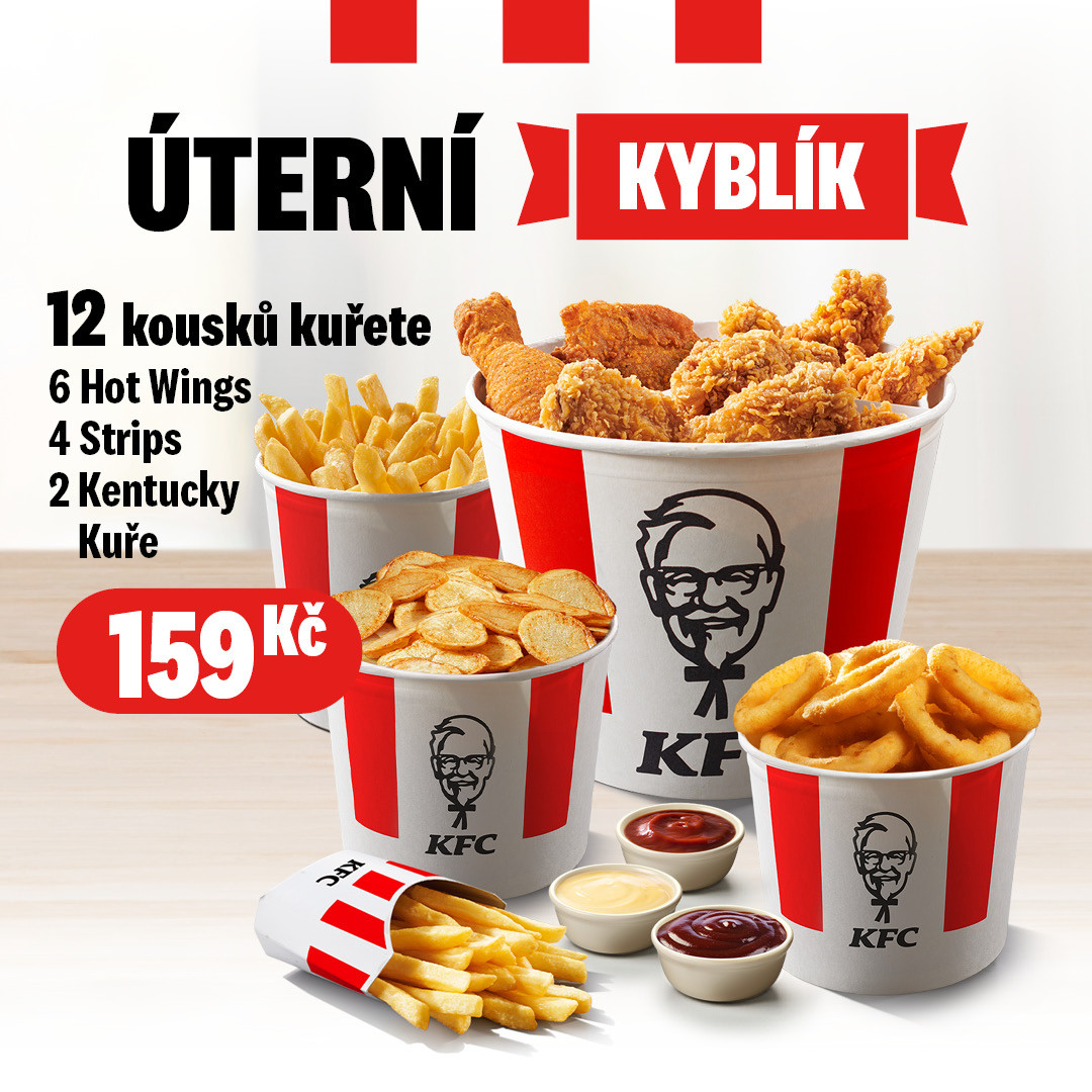 Úterní kyblík v KFC je zpět!