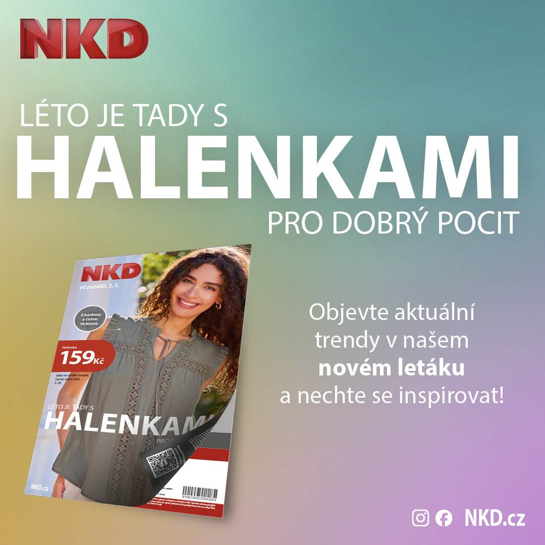 Květnový leták NKD